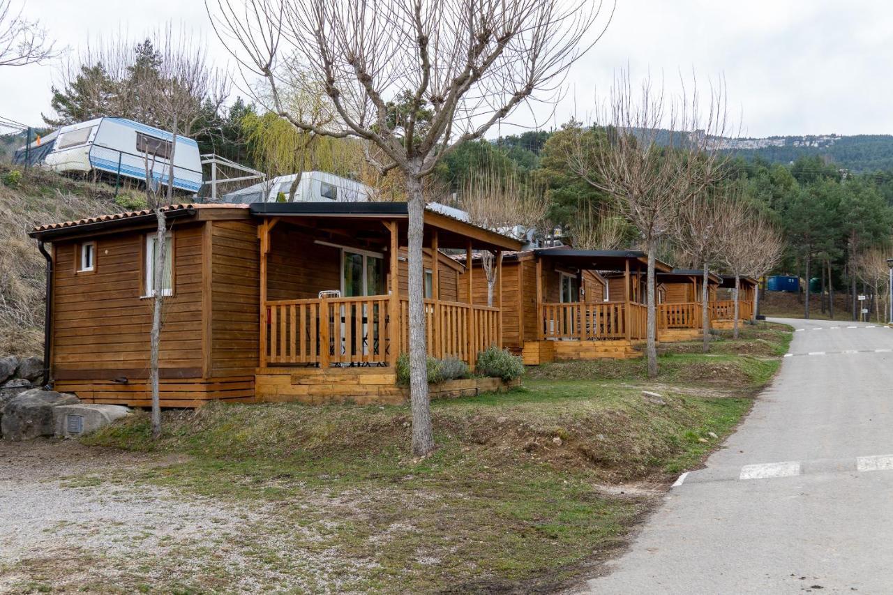 Bungalows Del Camping Pedraforca Saldés Exterior foto