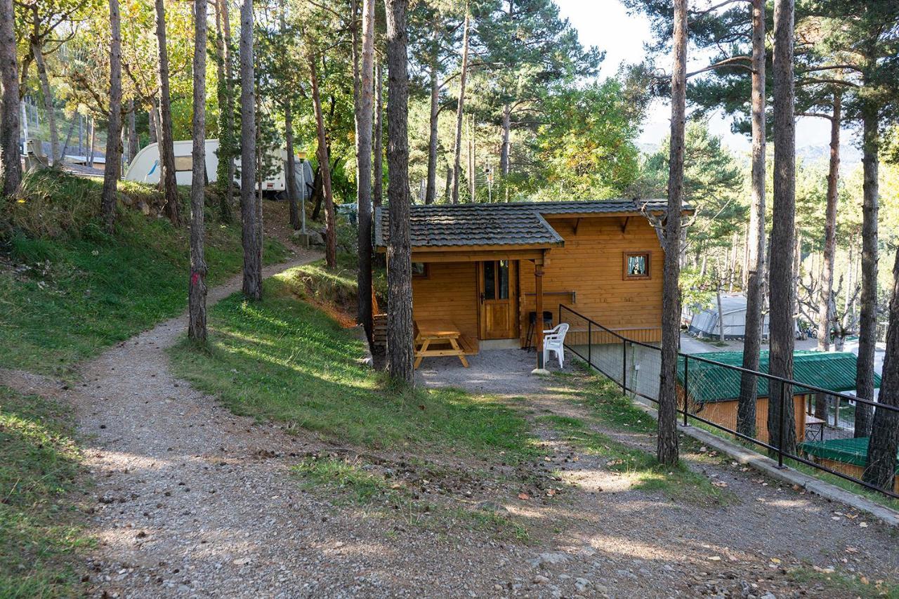 Bungalows Del Camping Pedraforca Saldés Exterior foto