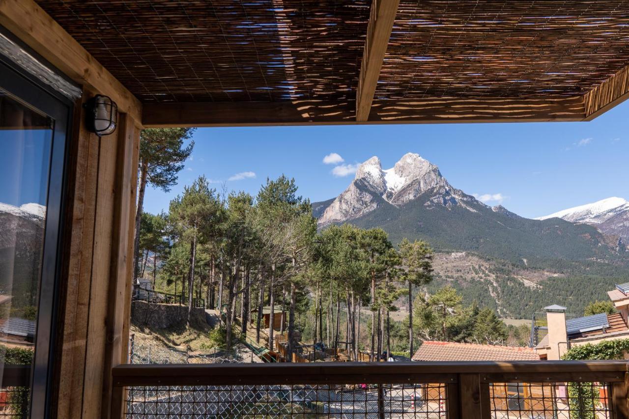 Bungalows Del Camping Pedraforca Saldés Exterior foto