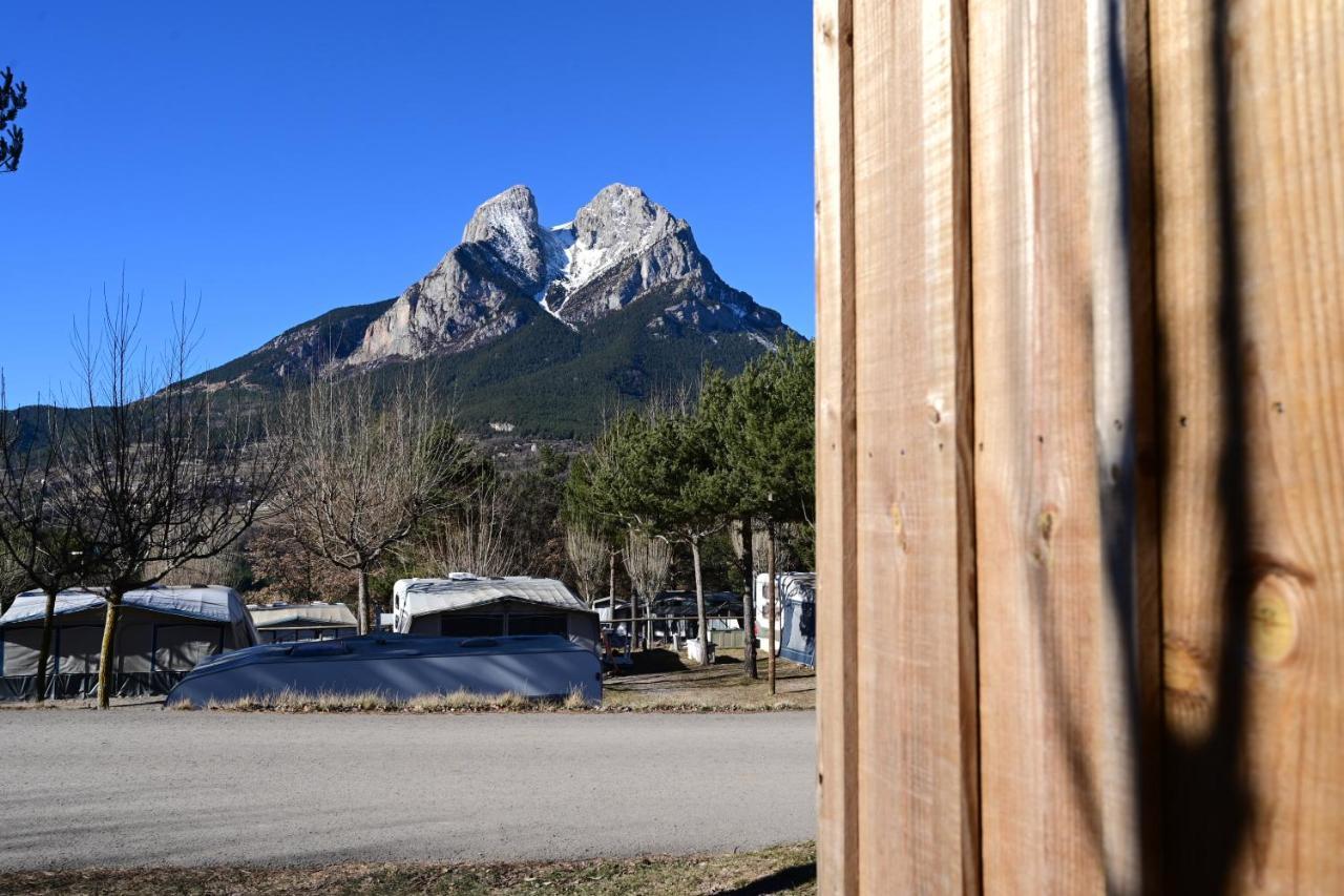 Bungalows Del Camping Pedraforca Saldés Exterior foto