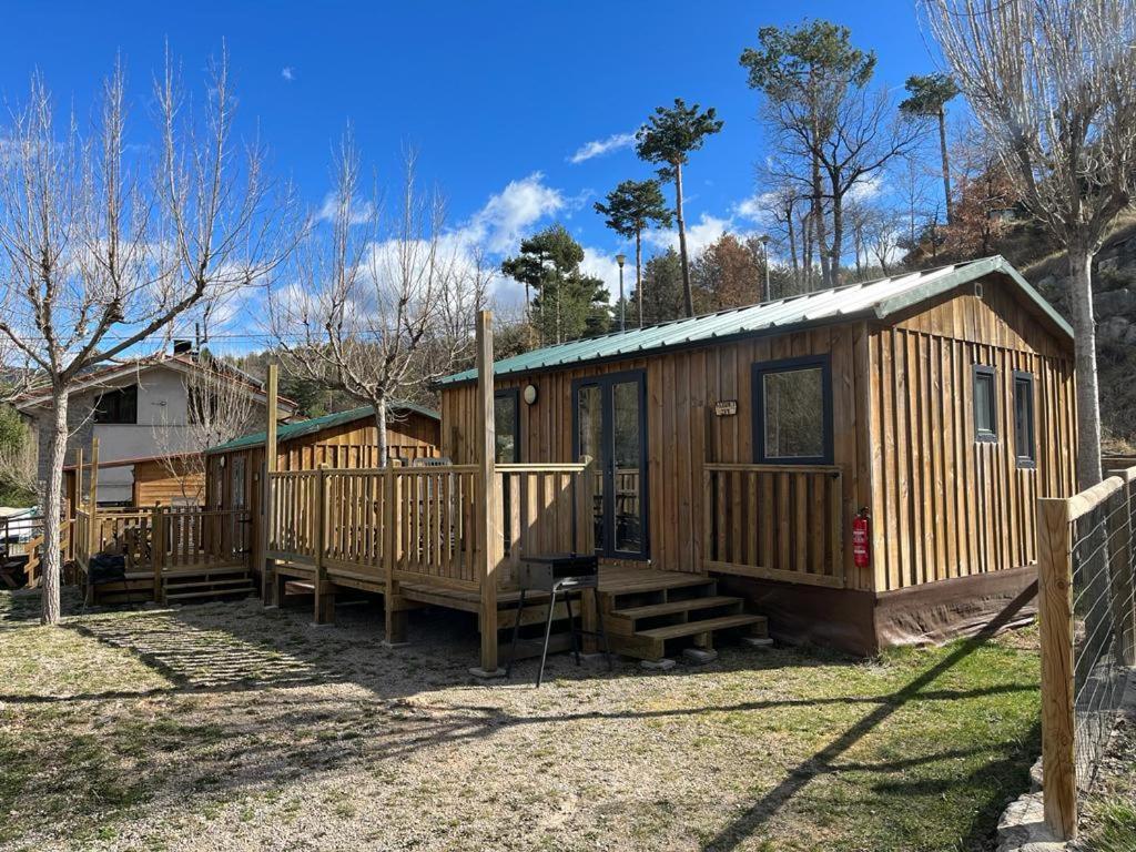Bungalows Del Camping Pedraforca Saldés Exterior foto