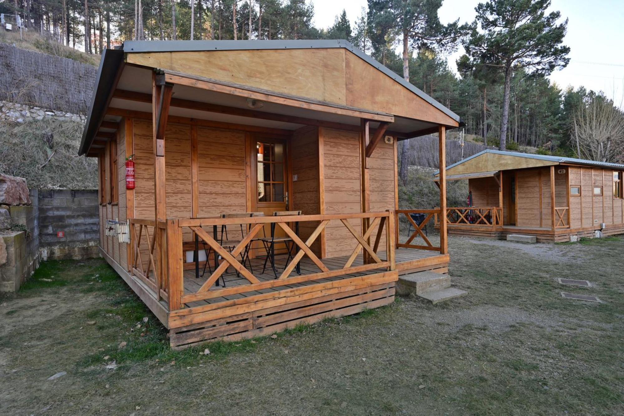Bungalows Del Camping Pedraforca Saldés Cameră foto