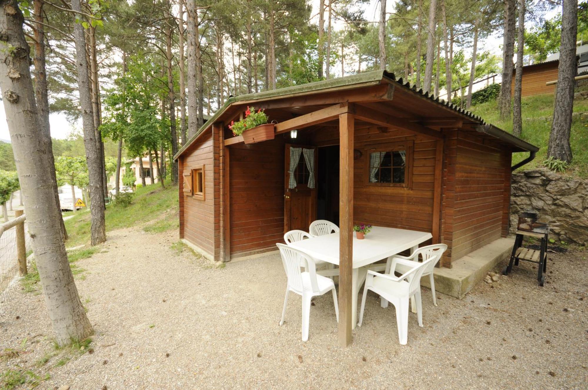 Bungalows Del Camping Pedraforca Saldés Cameră foto