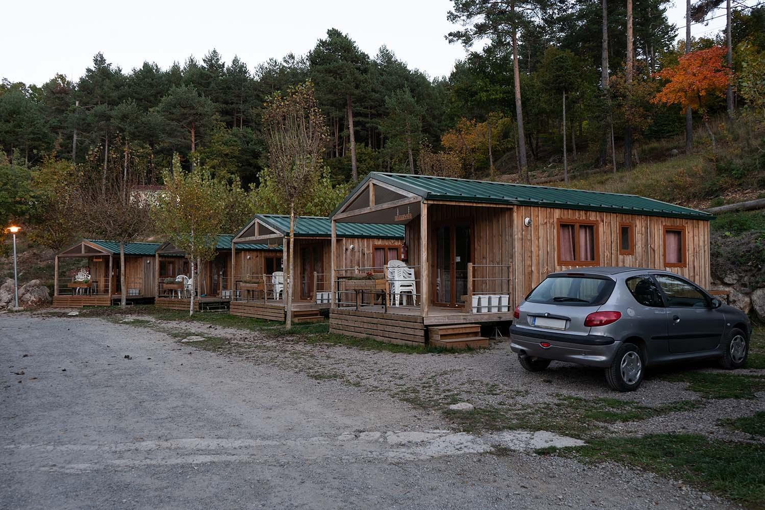Bungalows Del Camping Pedraforca Saldés Cameră foto